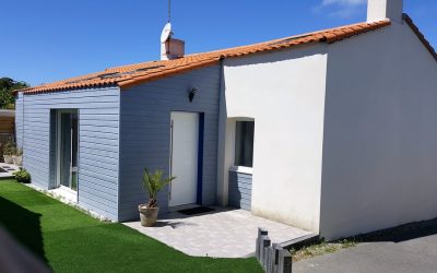 Surélévation d’une maison à La Plaine-sur-Mer