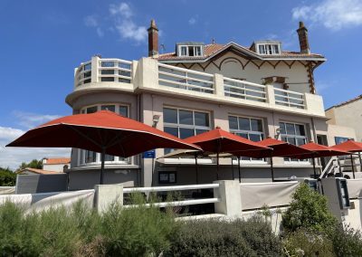 Rénovation extérieure de l’hôtel Le Grand Large à La Bernerie-en-Retz